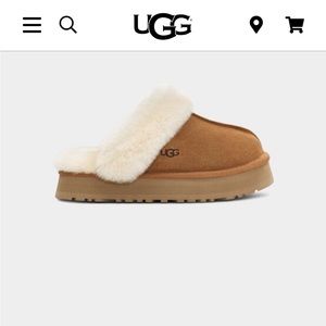 Ugg Disquette Slipper in Chestnut. like new